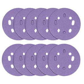 Trend AB/125/180A Random Orbit Sanding Discs Punched 125mm 180 Grit 10 Pack 1 Trend AB/125/180A Random Orbit Sanding Discs Punched 125mm 180 Grit 10 Pack