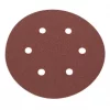 Flexovit Sanding Discs Punched 150mm 80 Grit 6 Pack