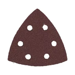 Flexovit Delta A203F Sanding Triangles Punched 95 x 95mm 80 Grit 6 Pack