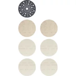 Bosch Expert M480 Random Orbital Sanding Net Starter Kit Mesh 150mm 80 / 120 / 180 Grit 7 Pack