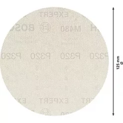 Bosch Expert M480 Random Orbital Sanding Net Mesh 125mm 320 Grit 50 Pack -Sanding Shop 201RR A4