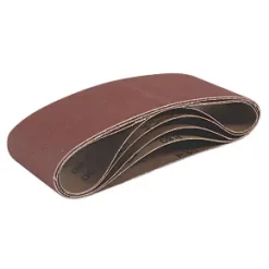 Titan Sanding Belt Unpunched 610 x 100mm 80 Grit 5 Pack