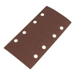 Flexovit ⅓ Sanding Sheets Punched 185 x 93mm 80 Grit 6 Pack