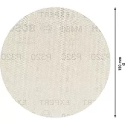 Bosch Expert M480 Random Orbital Sanding Net Mesh 150mm 320 Grit 50 Pack 5 Bosch Expert M480 Random Orbital Sanding Net Mesh 150mm 320 Grit 50 Pack -Sanding Shop 273RR A2