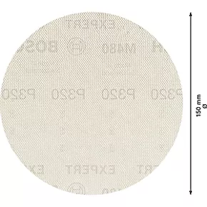 Bosch Expert M480 Random Orbital Sanding Net Mesh 150mm 320 Grit 50 Pack 3 Bosch Expert M480 Random Orbital Sanding Net Mesh 150mm 320 Grit 50 Pack - Image 3
