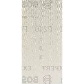 Bosch Expert M480 Sanding Net Mesh 186 x 93mm 240 Grit 50 Pack 1 Bosch Expert M480 Sanding Net Mesh 186 x 93mm 240 Grit 50 Pack