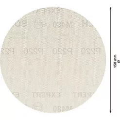 Bosch Expert M480 Random Orbital Sanding Net Mesh 150mm 220 Grit 50 Pack -Sanding Shop 320RR A3