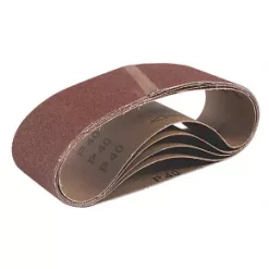 Titan Sanding Belt Unpunched 533 x 76mm 40 Grit 5 Pack