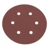Flexovit Sanding Discs Punched 150mm 50 / 80 / 120 Grit 6 Pack
