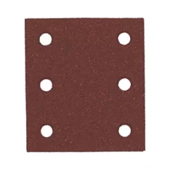 Flexovit A203F ¼ Sanding Sheets Punched 114 x 102mm Assorted Grit 6 Pack