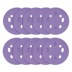 Trend AB/125/40Z Random Orbit Sanding Disc Punched 125mm 40 Grit 10 Pack