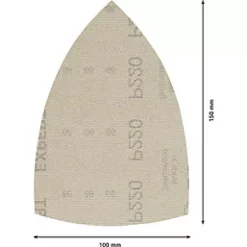 Bosch Expert M480 Sanding Net Mesh 150 x 100mm 220 Grit 10 Pack -Sanding Shop 421RR A3