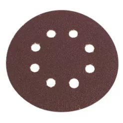 Flexovit Sanding Discs Punched 115mm 50 Grit 6 Pack
