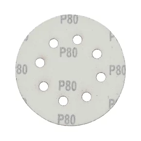 Flexovit A203F Sanding Discs Punched 115mm 80 Grit 6 Pack 2 Flexovit A203F Sanding Discs Punched 115mm 80 Grit 6 Pack - Image 2