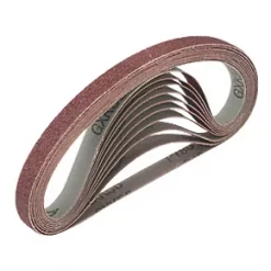 Titan Sanding Belt Unpunched 457 x 13mm 180 Grit 10 Pack