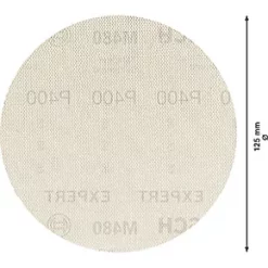 Bosch Expert M480 Random Orbital Sanding Net Mesh 125mm 400 Grit 50 Pack -Sanding Shop 549RR A3