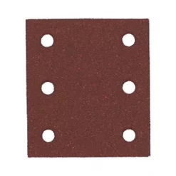 Flexovit A203F ¼ Sanding Sheets Punched 114 x 102mm 120 Grit 5 Pack