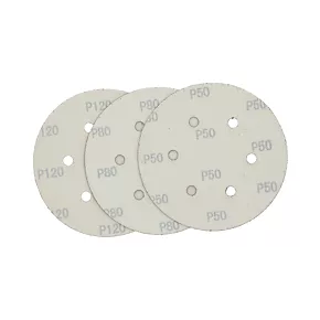 Flexovit A203F Sanding Discs Punched 150mm Assorted Grit 6 Pack 2 Flexovit A203F Sanding Discs Punched 150mm Assorted Grit 6 Pack - Image 2