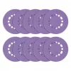 Trend AB/150/120A Random Orbit Sanding Discs Punched 150mm 120 Grit 10 Pack