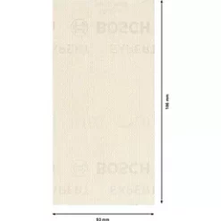 Bosch Expert M480 Sanding Net Mesh 186 x 93mm 100 Grit 10 Pack -Sanding Shop 672RR A2