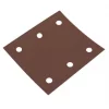 Flexovit Sanding Sheets Punched 114 x 102mm 80 Grit 5 Pack