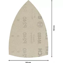 Bosch Expert M480 Sanding Net Mesh 150 x 100mm 240 Grit 10 Pack -Sanding Shop 733RT A3