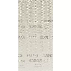 Bosch Expert M480 Sanding Net Mesh 230 x 115mm 220 Grit 50 Pack 1 Bosch Expert M480 Sanding Net Mesh 230 x 115mm 220 Grit 50 Pack