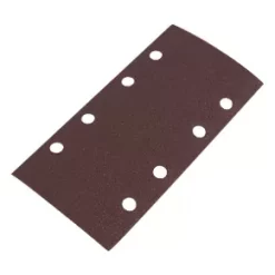 Flexovit ⅓ Sanding Sheets Punched 185 x 93mm 50 Grit 6 Pack