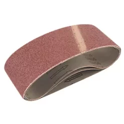 Sanding Belt Unpunched 457 x 76mm 60 Grit 3 Pack