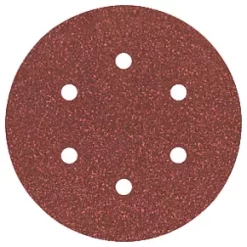 Bosch Sanding Discs Punched 150mm 80 Grit 5 Pack