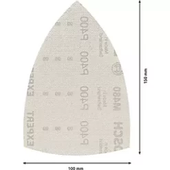 Bosch Expert M480 Sanding Net Mesh 150 x 100mm 400 Grit 10 Pack -Sanding Shop 819RR A3