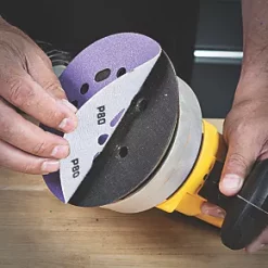 Trend AB/150/60Z Random Orbit Sanding Discs Punched 150mm 60 Grit 10 Pack 8 Trend AB/150/60Z Random Orbit Sanding Discs Punched 150mm 60 Grit 10 Pack -Sanding Shop 844PV A2