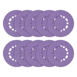 Trend AB/150/60Z Random Orbit Sanding Discs Punched 150mm 60 Grit 10 Pack