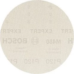 Bosch Expert M480 Random Orbital Sanding Net Mesh 150mm 120 Grit 50 Pack