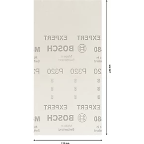 Bosch Expert M480 Sanding Net Mesh 230 x 115mm 320 Grit 50 Pack 3 Bosch Expert M480 Sanding Net Mesh 230 x 115mm 320 Grit 50 Pack - Image 3
