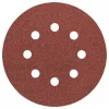Bosch Sanding Discs Punched 125mm 120 Grit 5 Pack
