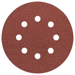 Bosch Sanding Discs Punched 125mm 120 Grit 5 Pack