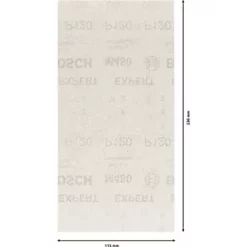 Bosch Expert M480 Sanding Net Mesh 230 x 115mm 120 Grit 10 Pack -Sanding Shop 915RR A2
