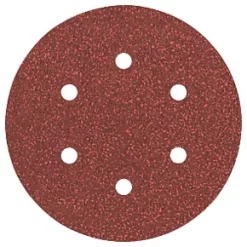 Bosch Sanding Discs Punched 150mm 60 Grit 5 Pack