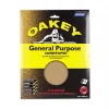 Oakey Glass Paper Unpunched 280 x 230mm 40 Grit 5 Pack