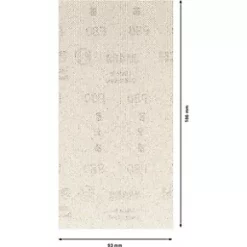 Bosch Expert M480 Sanding Net Mesh 186 x 93mm 80 Grit 10 Pack -Sanding Shop 988RR A2